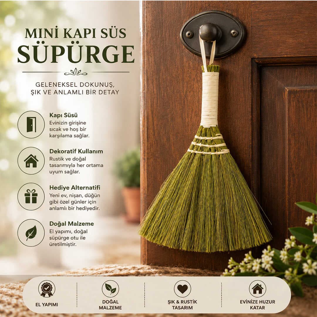 KAPI SÜS - SÜPÜRGE HASIR SAPLI (5430)