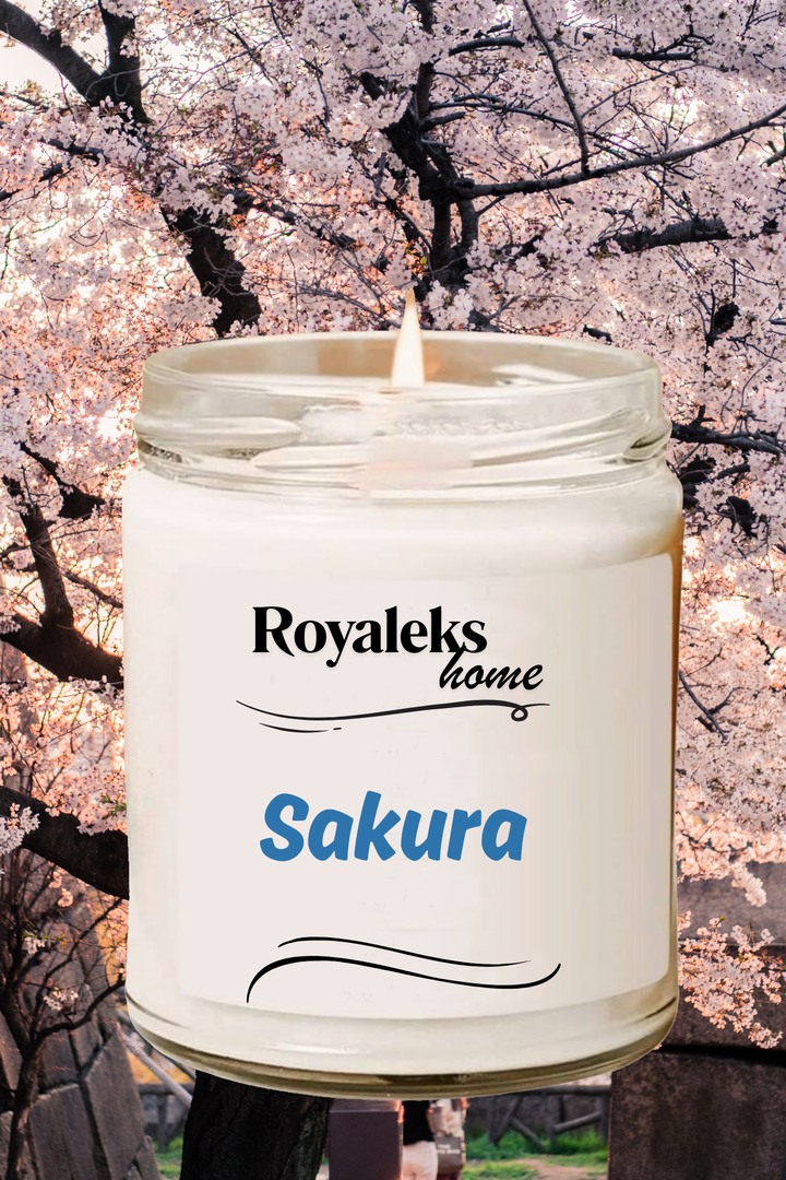 4 Adet Doğal Özel Seri Kokulu Dekoratif Kavanoz Mum 4X210 cc - Çiçek Seti - RYL