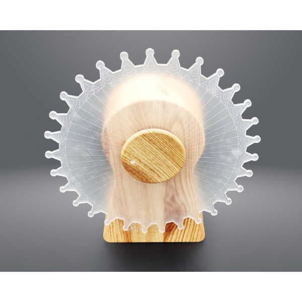 Dekoratif Işıklı Yel Değirmeni