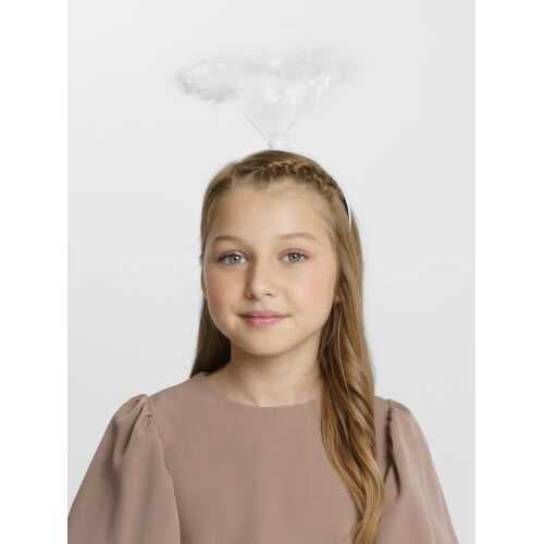 Beyaz Otrişli Tüylü Esnek Yapı Melek Haresi Melek Tacı