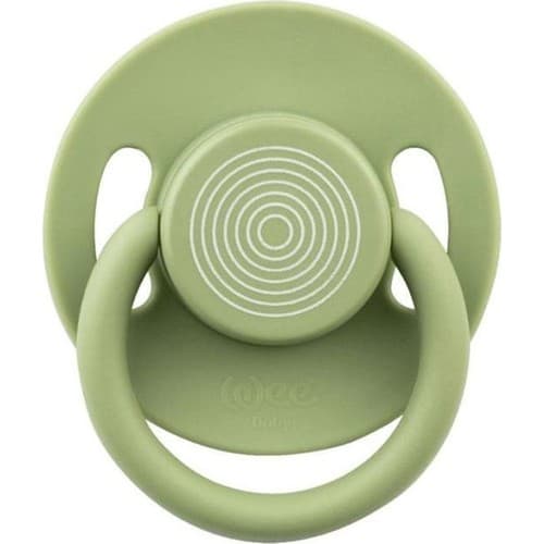 Wee Baby Cool Yuvarlak Uçlu Silikon Emzik No:1 0-6 Ay Yeşil