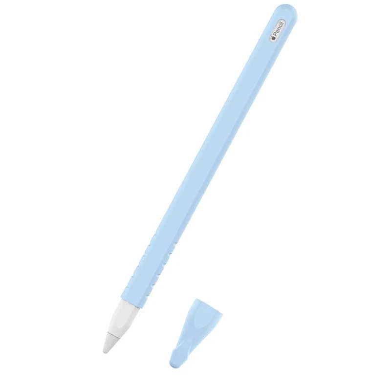 ALLY Apple Pencil 2 İçin Silikon Kılıf Koruyucu Kılıf-(5775)