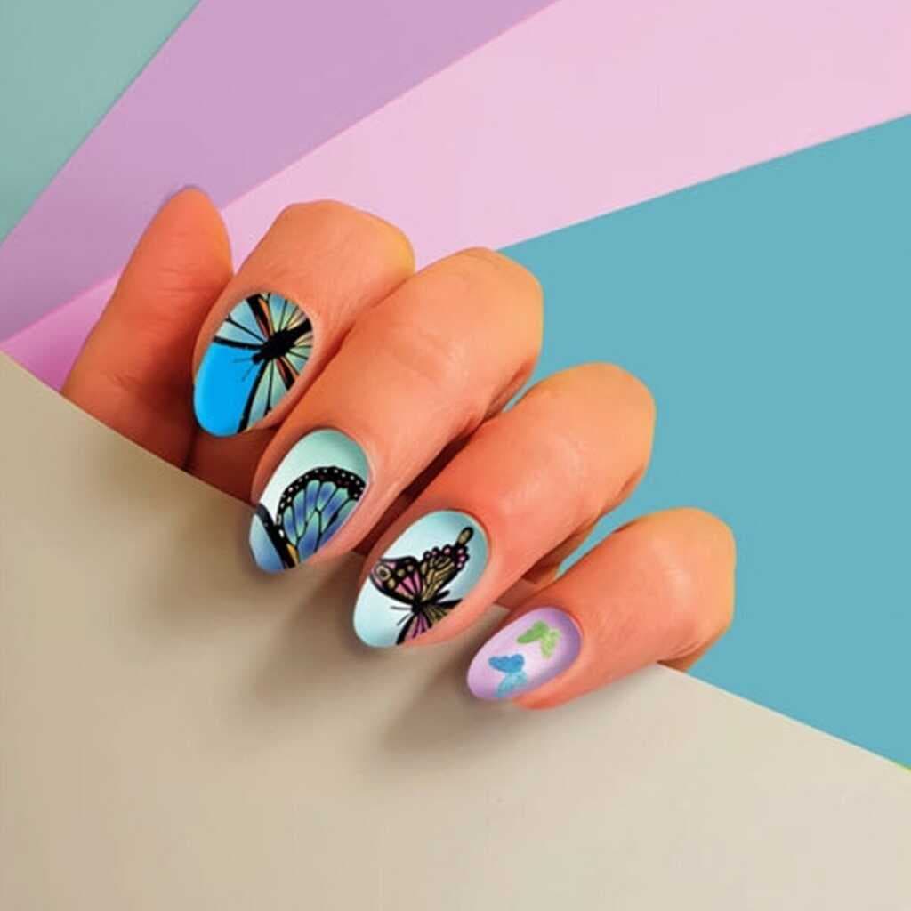 Tak ve Git Tırnaklar - Kelebek