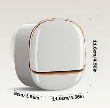 Nessiworld Drenaj Hazneli Kapaklı Katı Sabunluk