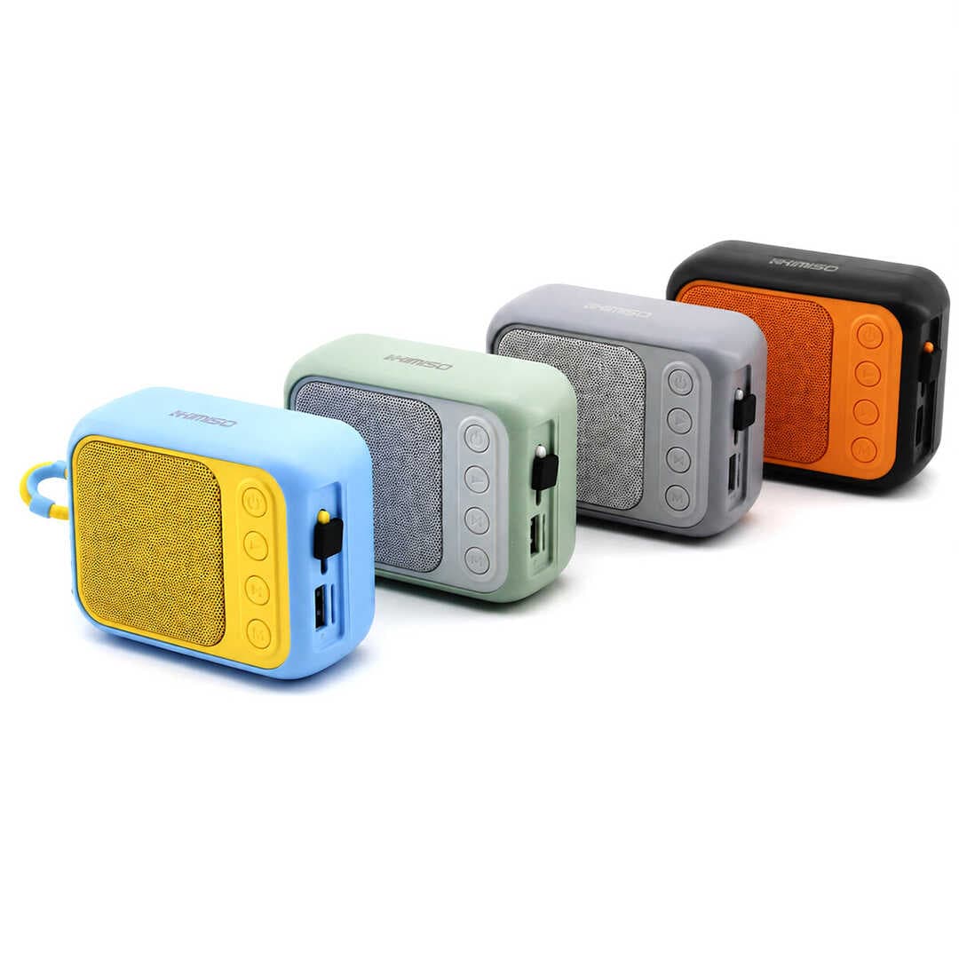 BLUETOOTH WİRELESS MİNİ HOPARLÖR SPEAKER RENKLİ TYPE-C ŞARJLI 5W MİKROFON - KART GİRİŞİ PL-4692 (5430)