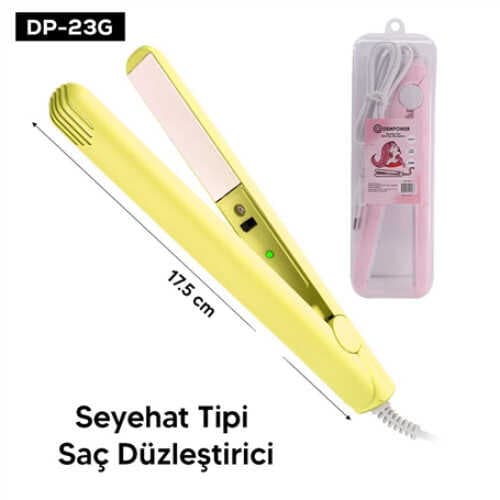 DEMPOWER SEYAHAT TİPİ SAÇ DÜZLEŞTİRİCİ