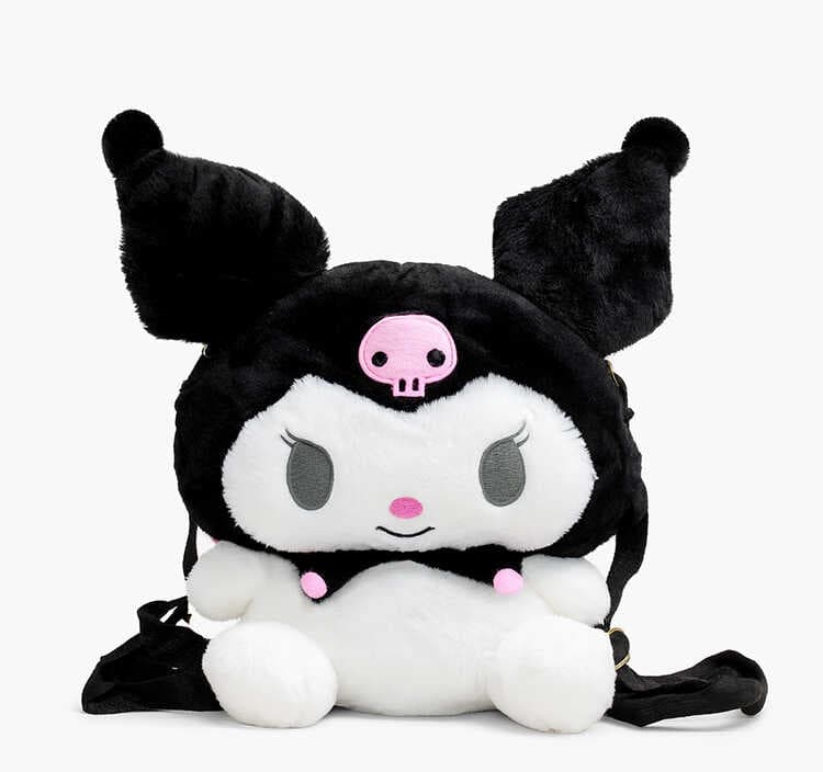 Sevimli Peluş Kuromi Sırt Çantası