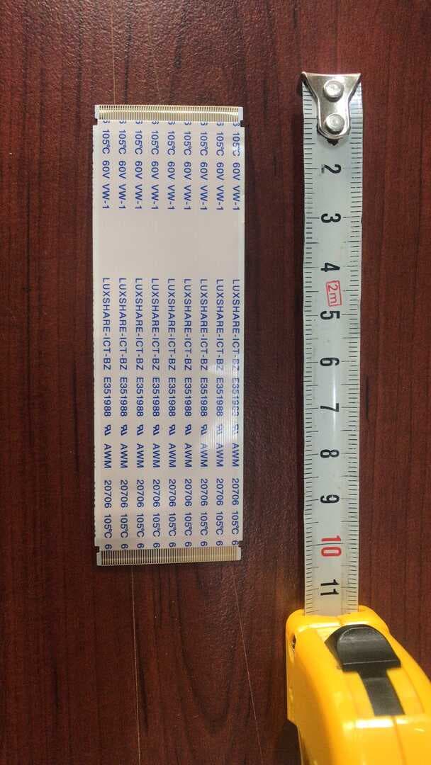 T-CON ANAKART 10 CM FLEXİ KABLO 60 PIN AWM 20706 105C 60V VW-1 E351988 (4767)
