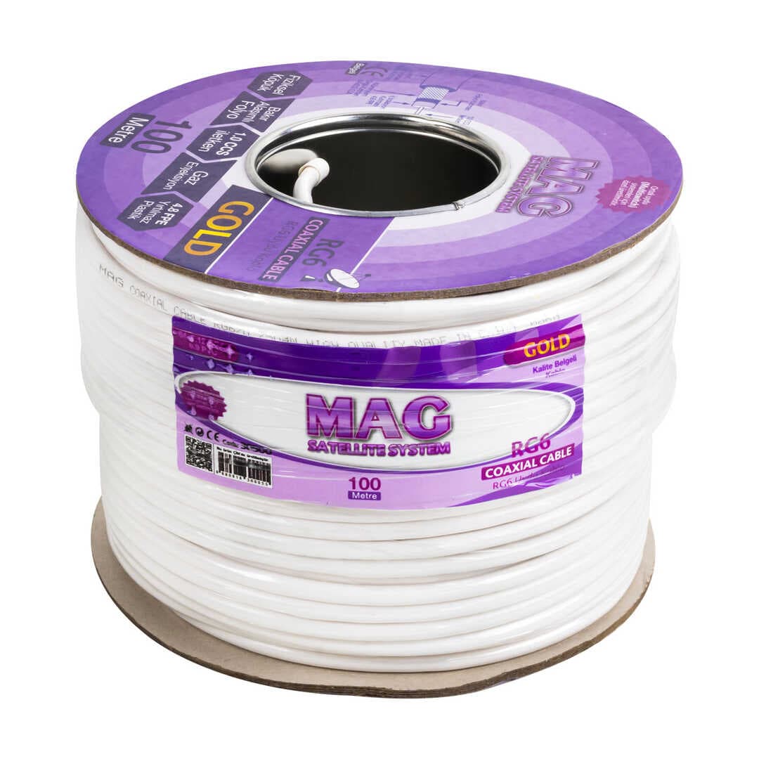 GOLD BAKIR 64 TEL ANTEN KABLOSU (100 METRE) (4767)