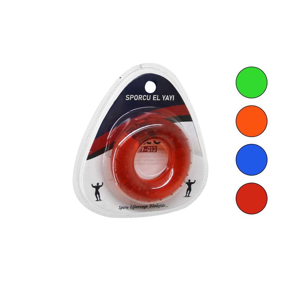 HALKA MODEL ŞEFFAF - RENKLİ SPORCU SİLİKON EL YAYI (5430)
