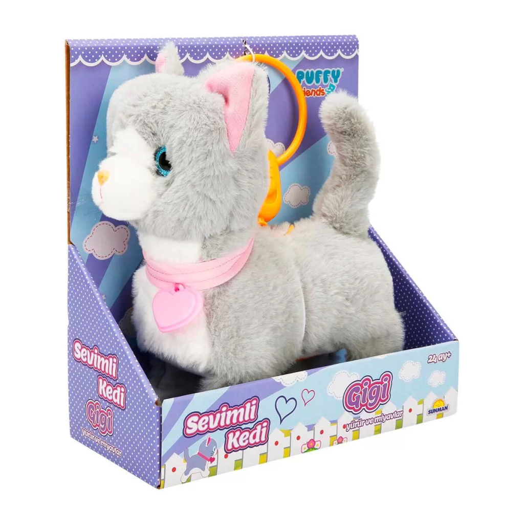 Nessiworld  Sevimli Kedi Gigi Sesli ve Hareketli