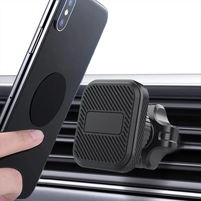 Ally ML178 Araç Klima Havalandırma Bölmesi Manyetik Kare Telefon Tutucu-(5775)