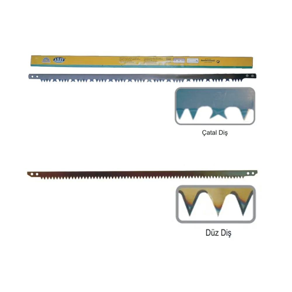 Dar Kolastar Testere Ağzı - Çatal Diş 53 Cm