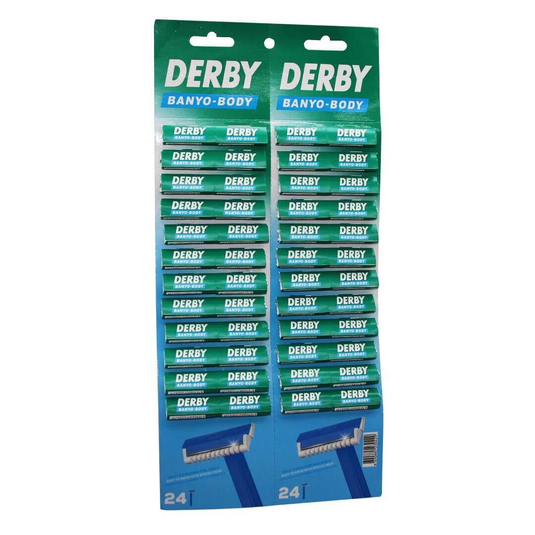DERBY BANYO BODY TEK BIÇAK KARTELALI JİLET 48PCS (5430)