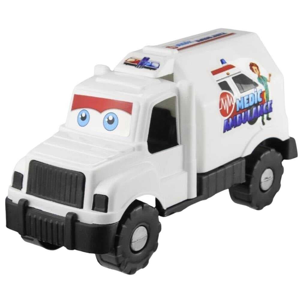 Ambulans Ekip Arabası - Plastik 27cm