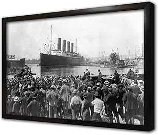 Titaic Çerçeveli Cam Tablo 50x70 cm CA07107