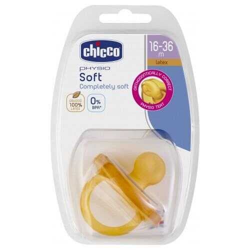 Chicco Physio Soft Kauçuk Emzik 16-36 M Tekli