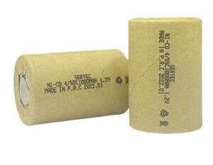1.2V Ni-Cd  4/5 SC 1000 Mah Kağıt Şarjlı Pil 3C Başsız/Flat Head (477477)