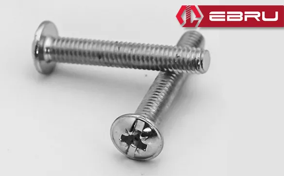 Yulak Yıldız Başlı Rysb Kulp Vidası, Civata M4x25 - 50 Adet