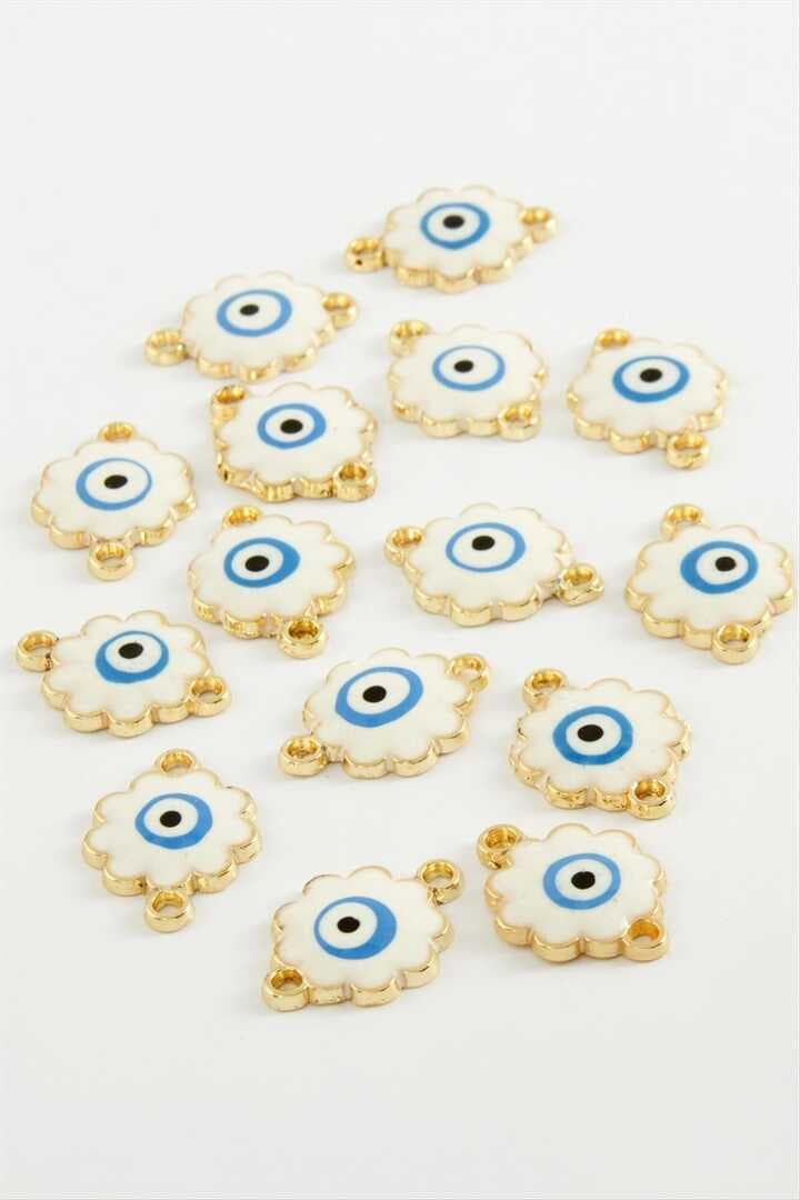 Çiçek Çift Kulplu Mineli Bileklik ve Kolye Ucu Aparatı 1 Adet