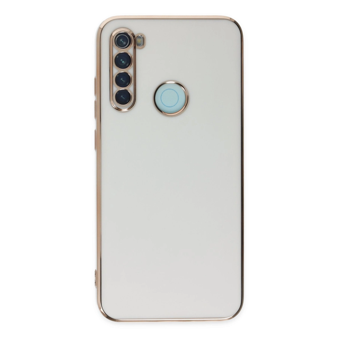 Xiaomi Redmi Note 8 Kılıf Volet Silikon - Beyaz