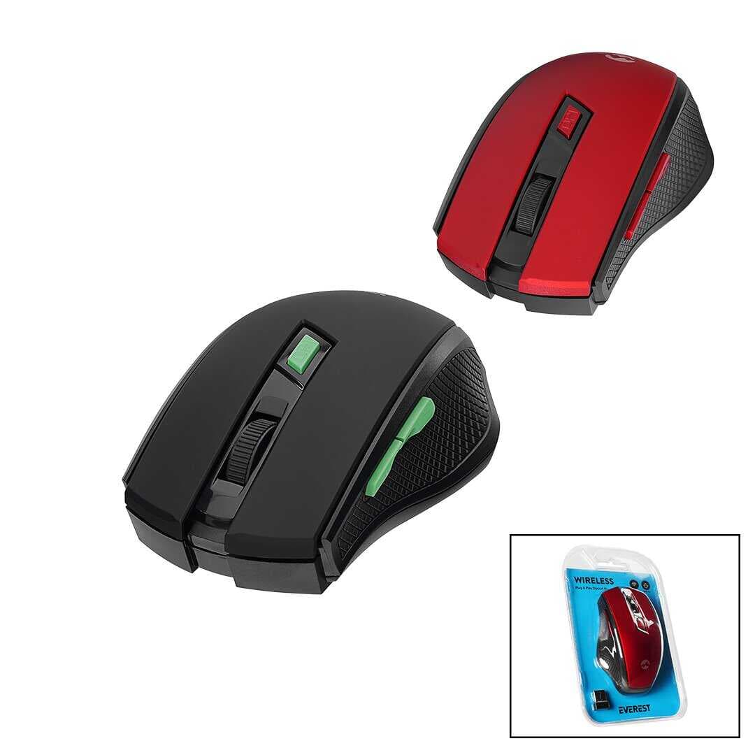EVEREST SMW-777  WİRELESS - KABLOSUZ  1600DPI USB OPTİCAL MOUSE  VAKUM AMBALAJ (5430)