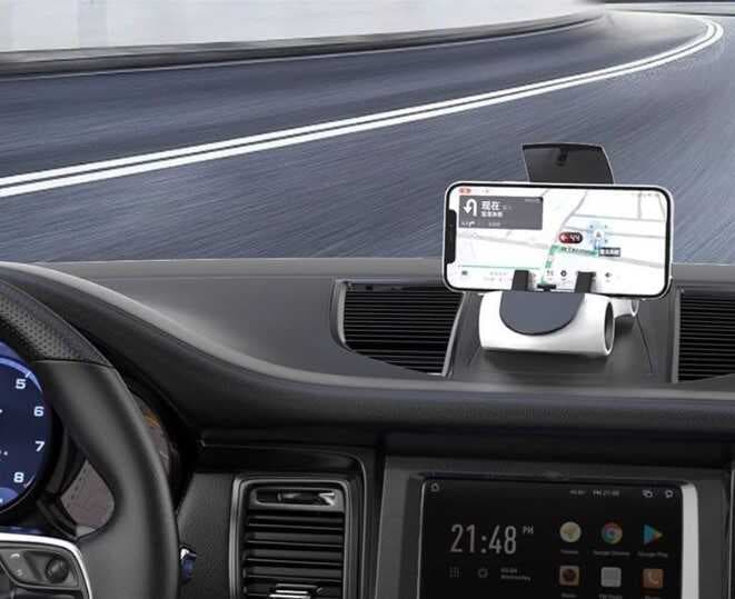 Araba Tasarımlı Araç İçi Telefon Tutucu 360 Dönebilen Ayarlı