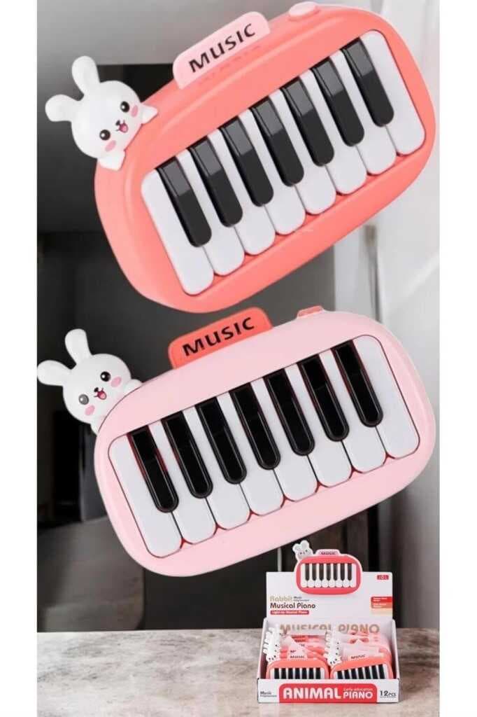 8896-1B KUTUDA 12Lİ PİLLİ PİANO -CN