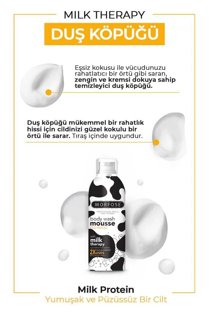 Milk Therapy Duş Köpüğü 200 ML - mrfs