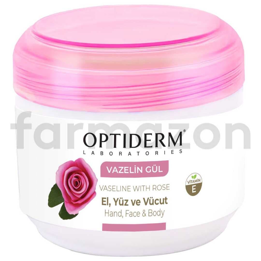 Optiderm Vazelin Gül 100 ml