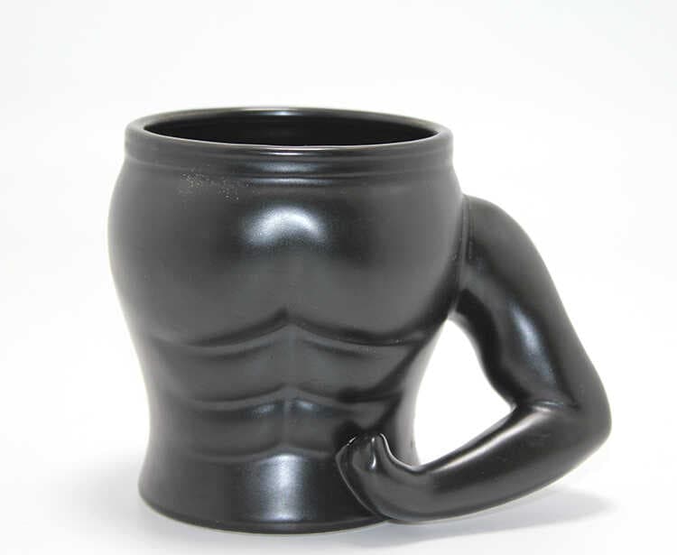 Vücut Tasarım Porselen Kupa Bardak