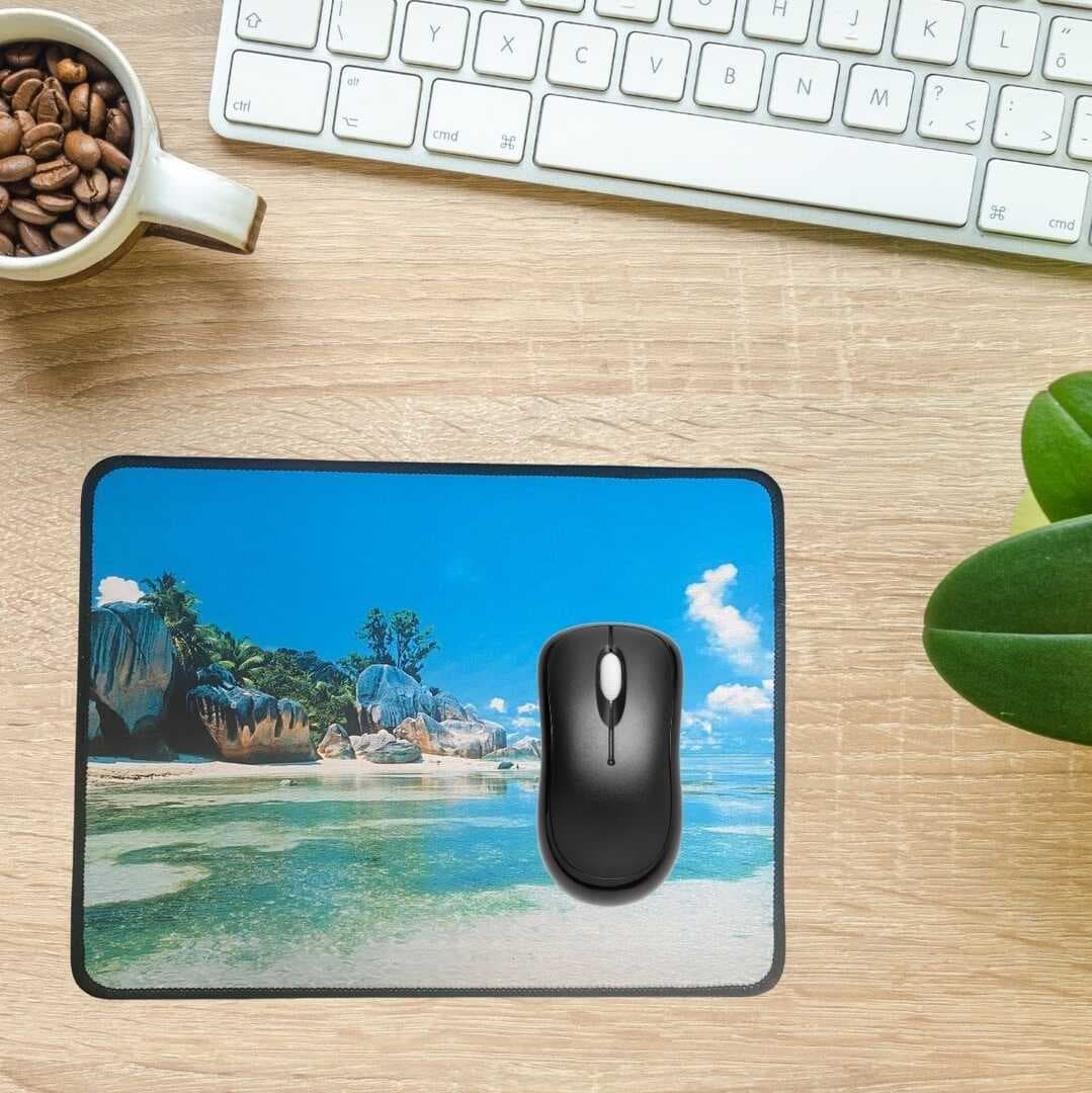 25x32 cm Küçük Boy Mouse Pad Manzara Ada (5430)
