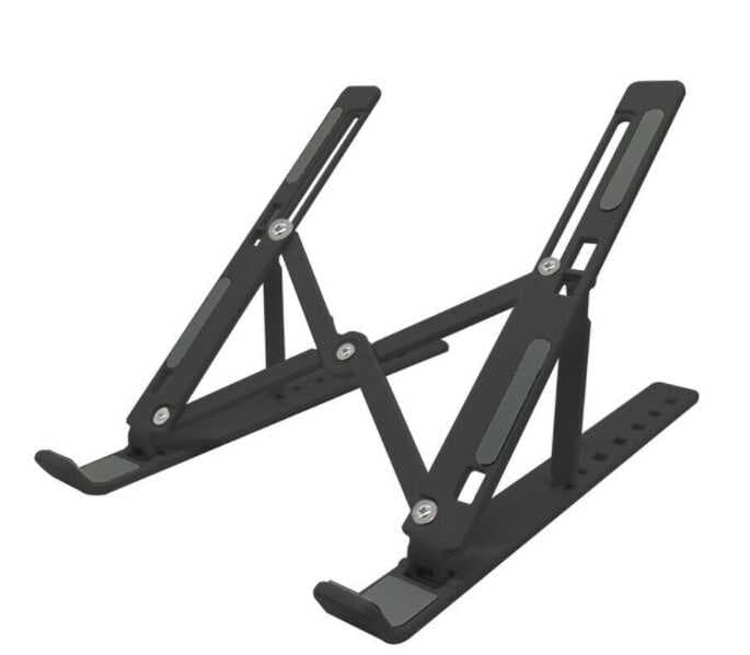 Nessiworld 7 Kademeli Ayarlı Katlanabilir Laptop Tablet Standı Siyah