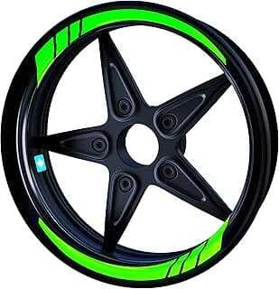 Çıar Extreme Floresa Yeşil Moto GP İç Jat Şeridi Sticker