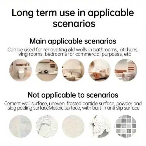 Gri Mermer Desenli Alüminyum Plastik Duvar Sticker