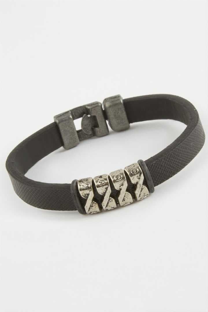 Dört Sıra Kaliteli Suni Deri Bileklik