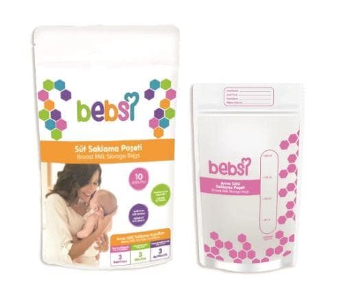 Bebsi 10'lu Süt Saklama Poşeti