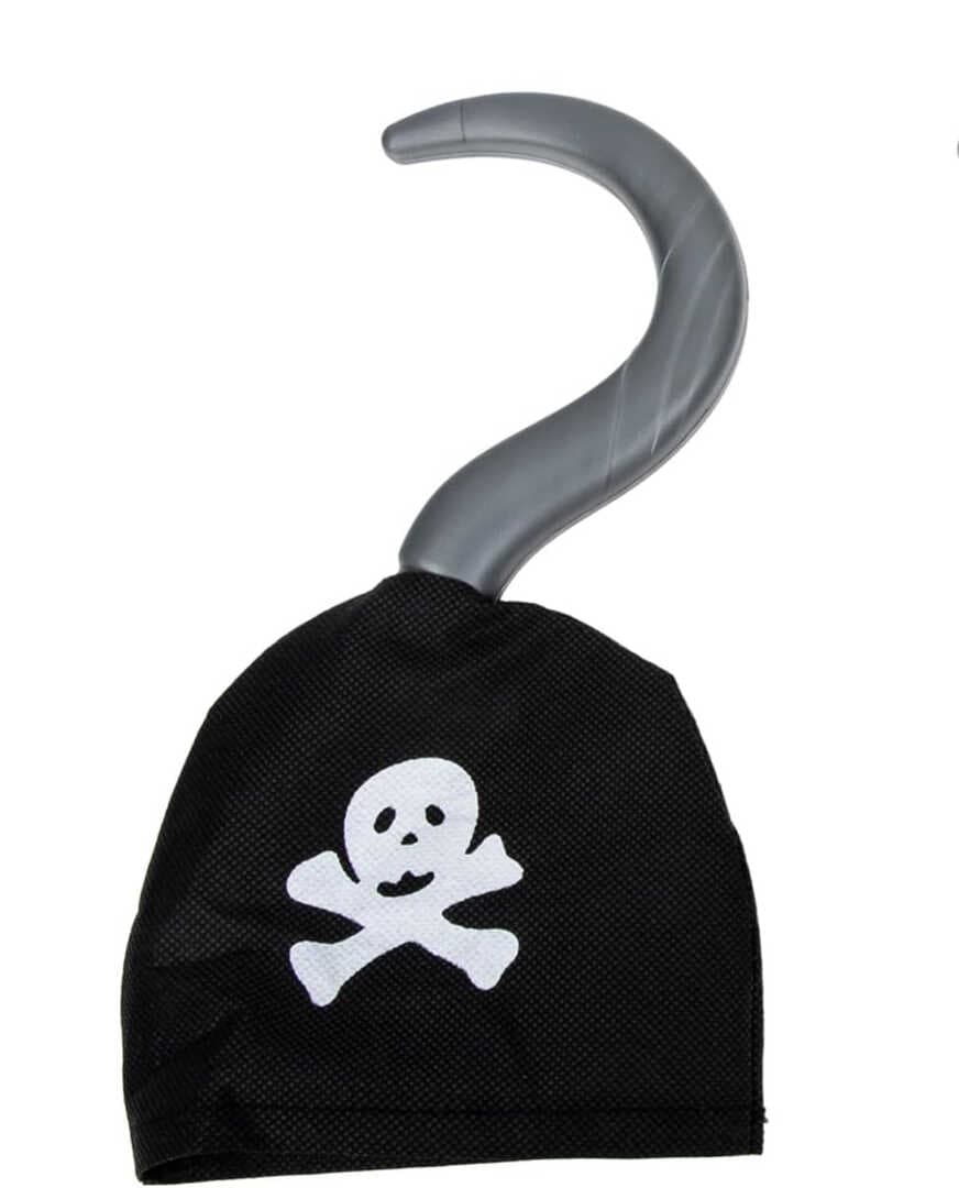 Korsan Kancası Kumaş Malzemeden İmal Korsan Eli Arma Baskılı (5430)