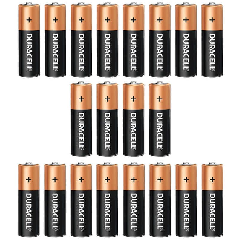 DURACELL LR6/MN1500 1.5V ALKALİN AA KALEM PİL 20Lİ KARTELA PAKET FİYAT (2Lİ YIRTMALI) (4767)