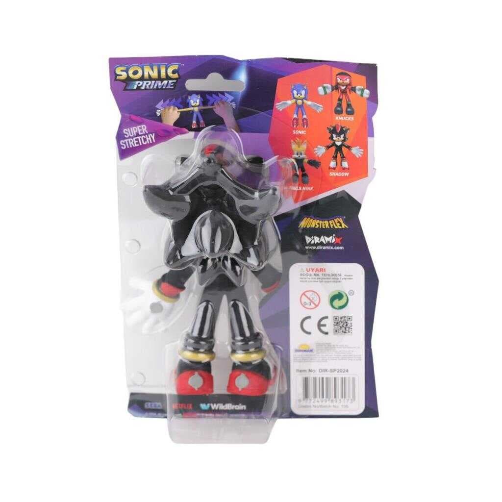 Nessiworld 89317 SUN-DMX-FİGÜR-STRECH MONSTERFLEX SÜPER ESNEK SONİC PRİME SONİC 4A