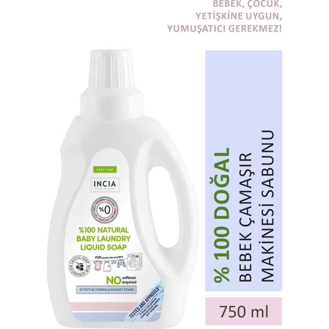 Incia Bebek Çamaşır Sabunu 750 ml