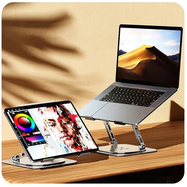 ALLY MC S61 360° Dönebilen Soğutucu Masaüstü Laptop Standı-(5775)