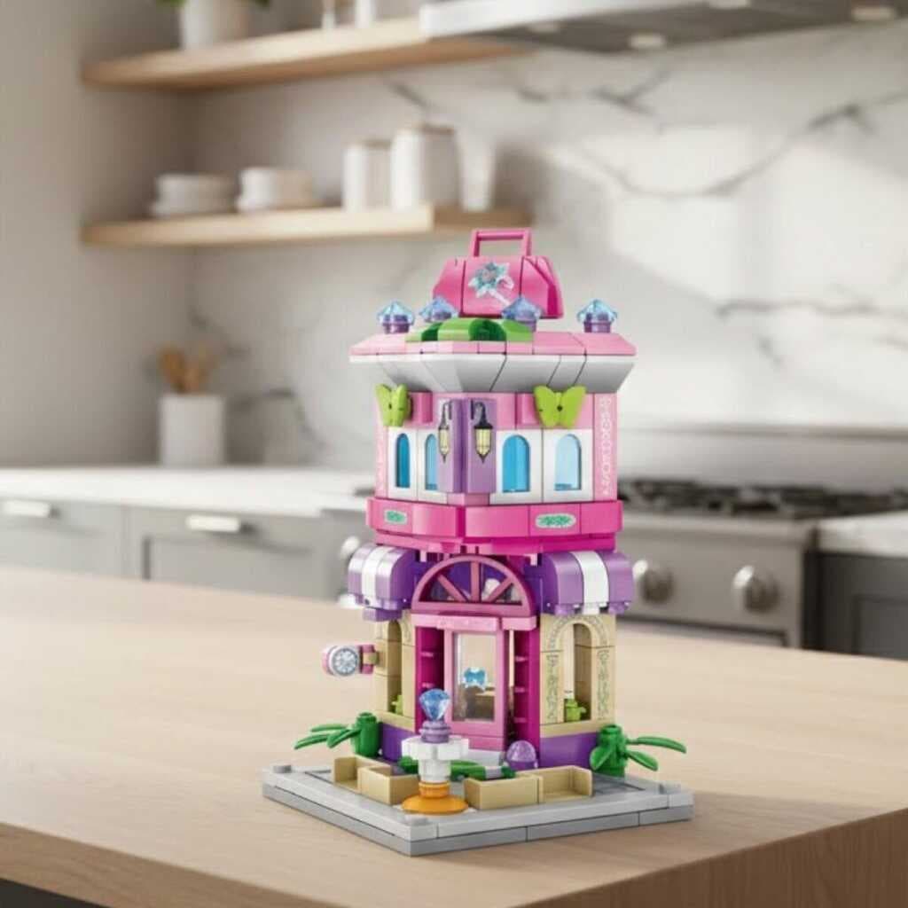 P657038 ÇANTA DÜKKANI 266 PARÇA BLOCK OYUNCAK