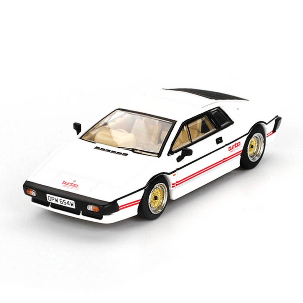 Mini GT 1/64 Lotus Esprit Turbo White "For Your Eyes Only" Blister Paket