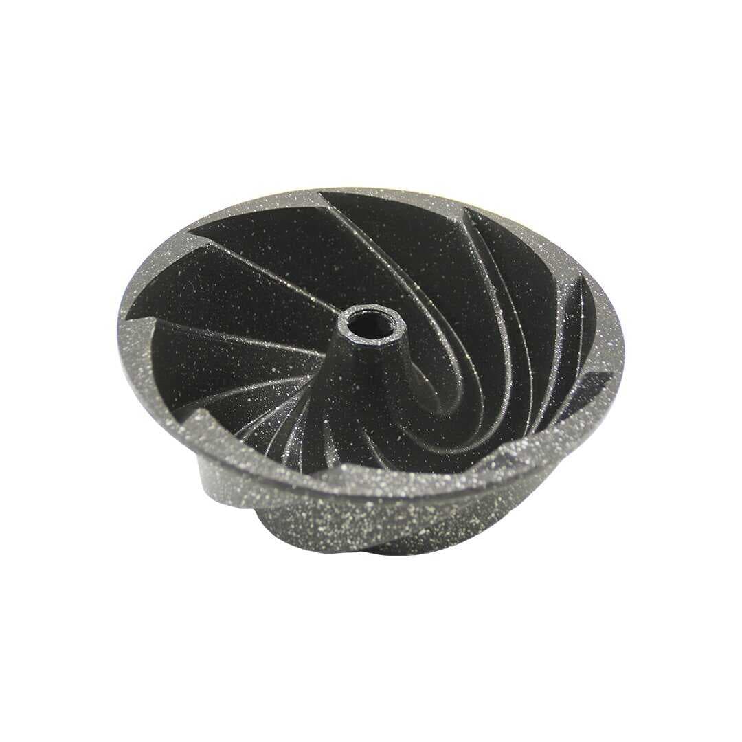 RÜZGAR GÜLÜ MODEL   DÖKÜM   GÖBEKLİ  KEK KALIP  ÇAP: 24CM  - DERİNLİK: 9CM (5430)