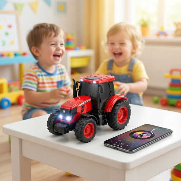 Traktör Tasarımlı Bluetooth Hoparlör