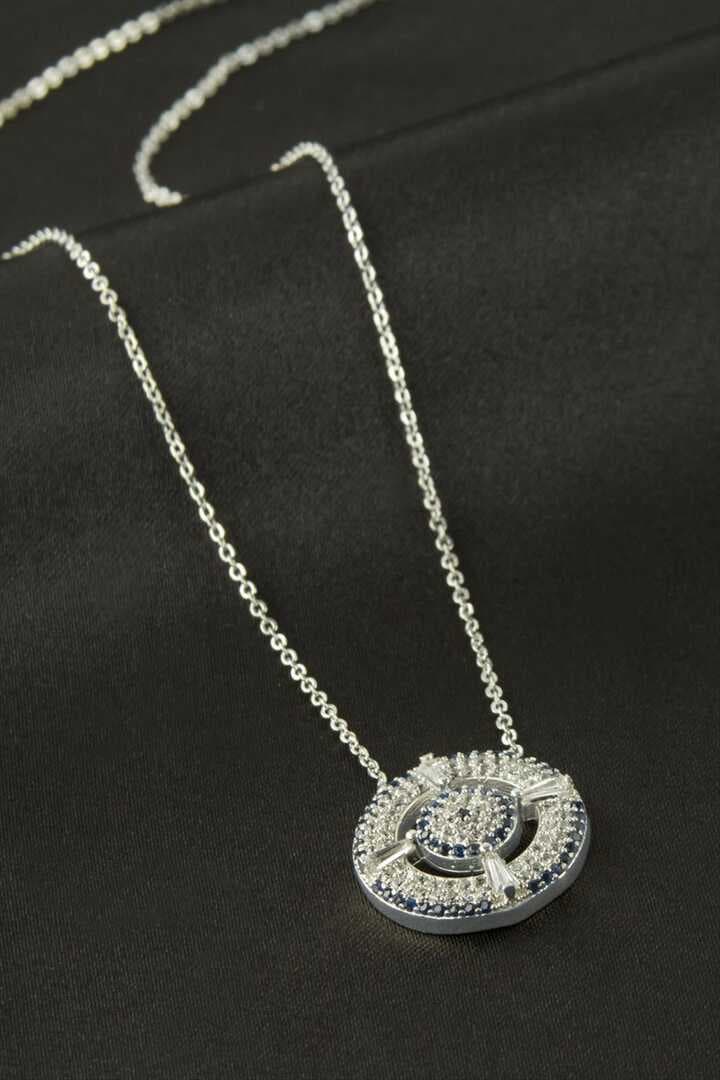 Göz Zirkon Taşlı Kolye