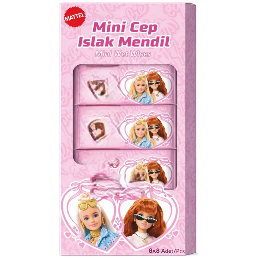 Islak Mini Cep Mendili 8'li