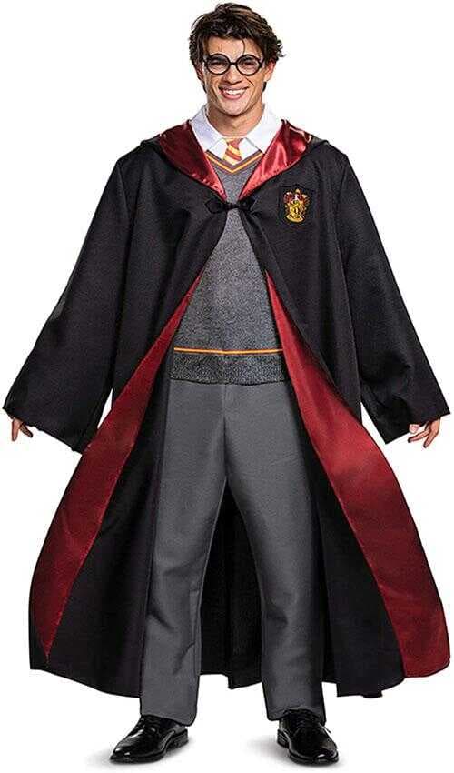 Harry Potter Gryffindor Cübbe Çocuk Boy - Harry Potter Kostümü 5-6 Yaş (4767)