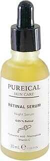Pureical Retial Serum, iaciamide, ethyl ascorbic acid, leke karşıtı,%0,05 retial gece serumu 30 mL